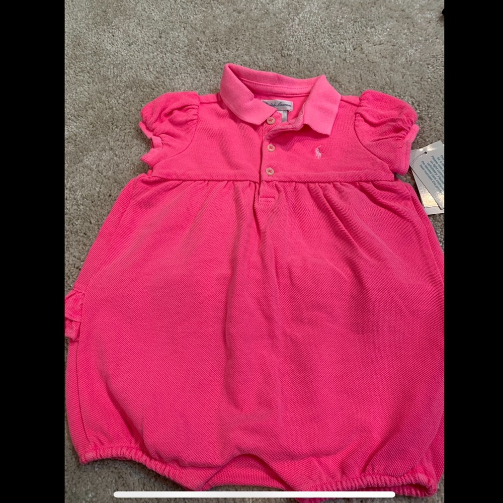 NWT Ralph Lauren Ruffle Playsuit | 9M